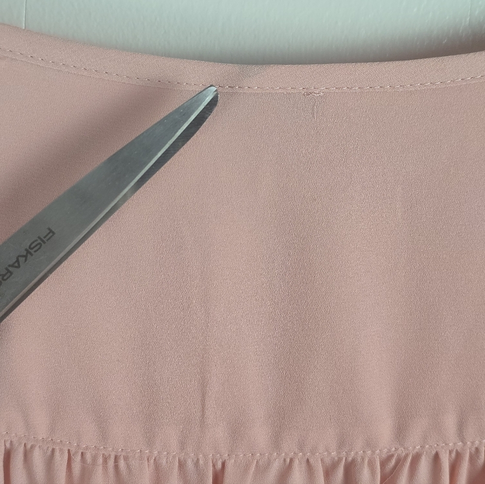 Torrid Peachy Pink Swing Blouse Plus 1X - Picture 10 of 13
